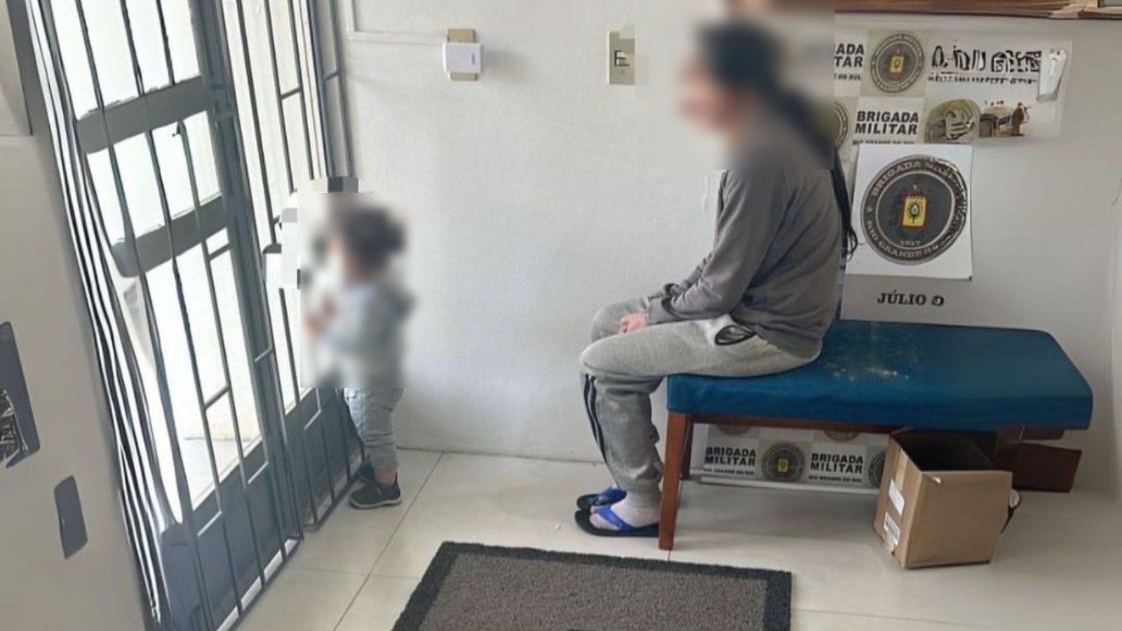 1 de 1 Mulher foi mantida presa em Júlio de Castilhos por 8 dias mesmo com ordem de soltura; ela é mãe de uma criança de um ano