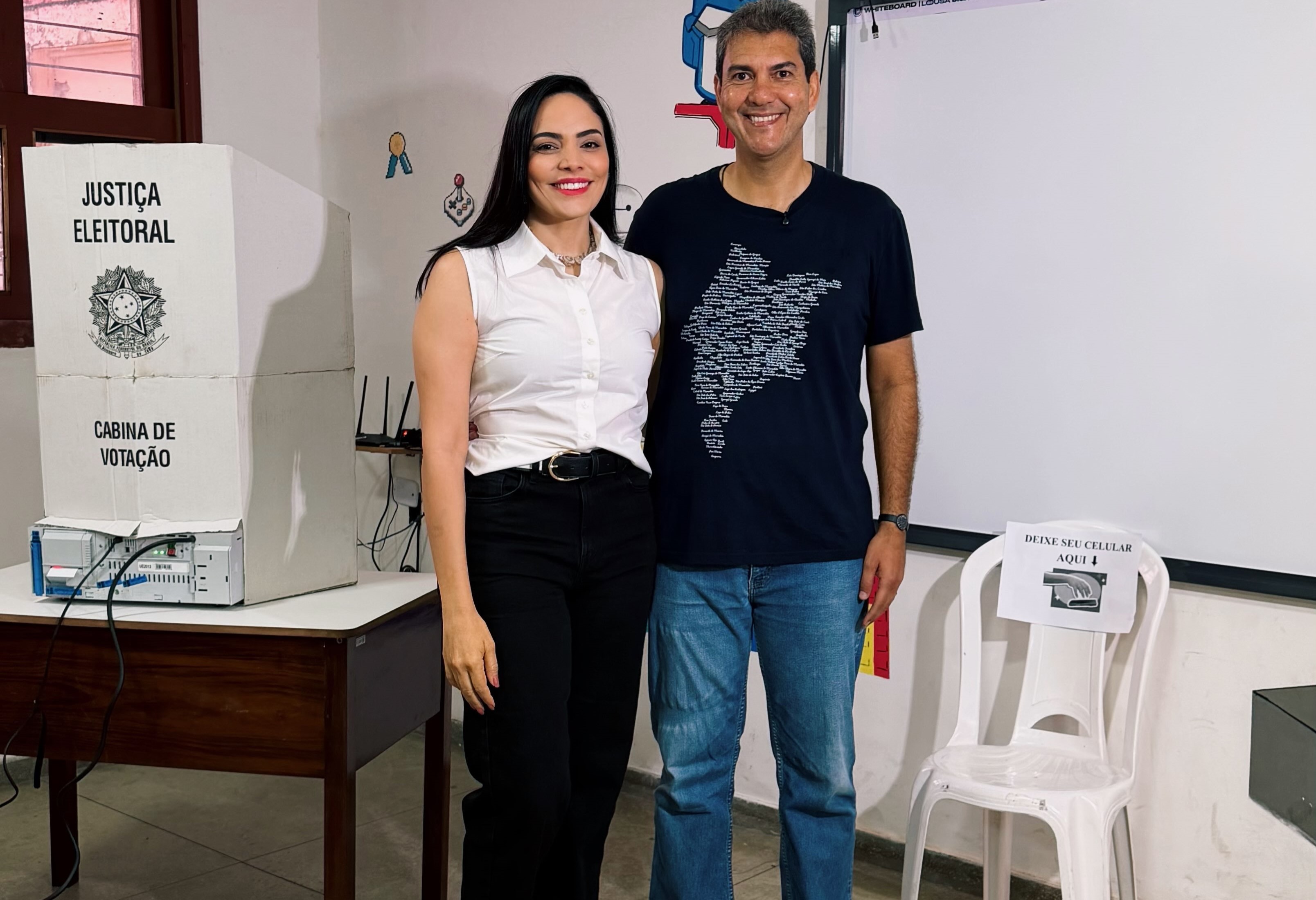 1 de 1 Governador eleito do Maranhão, Eduardo Braide (PSD), vota em São Luís no 2º turno