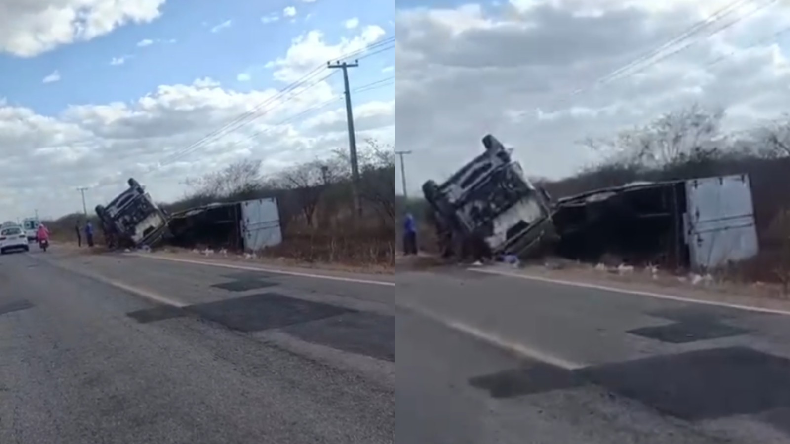 1 de 1 Acidente grave em Morada Nova (CE) deixou uma vítima fatal
