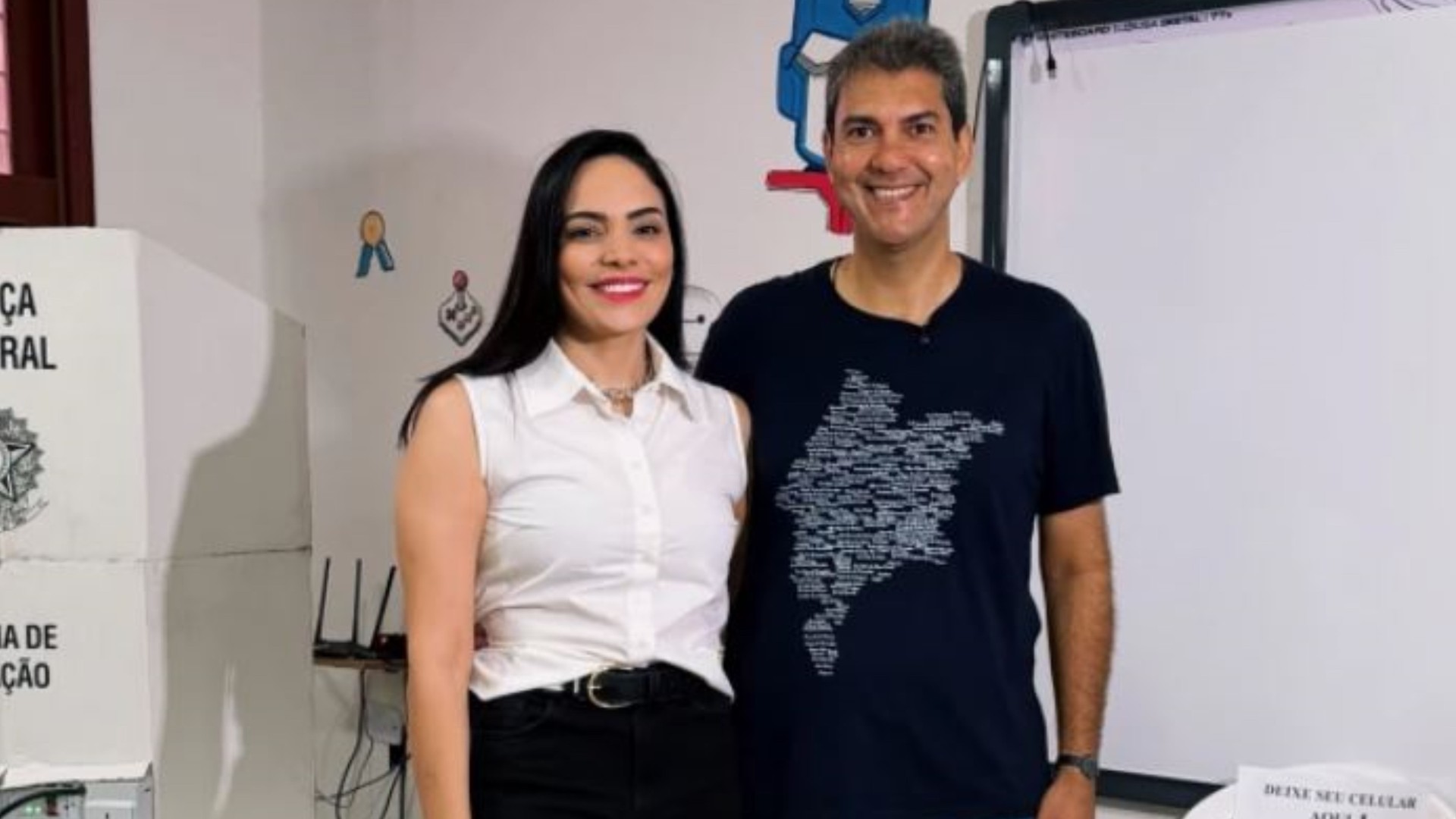 1 de 1 Governador eleito do Maranhão, Eduardo Braide (PSD), vota em São Luís no 2º turno
