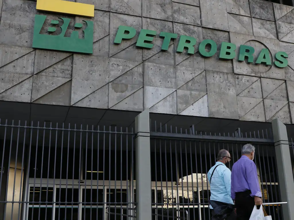 Fachada do prédio da Petrobras.
