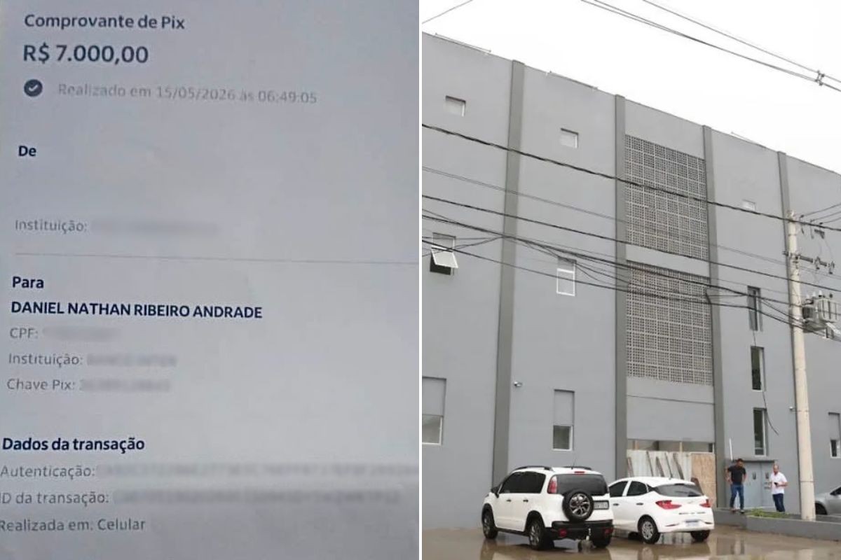 1 de 2 Atendente do IML de Santos, SP, usou celular de homem morto para fazer Pix de R$ 7 mil