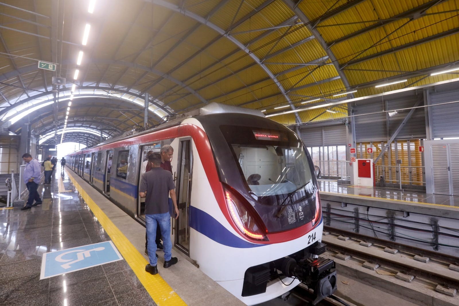 1 de 1 Caso aconteceu neste domingo (25), na Estação Campinas, em Salvador
