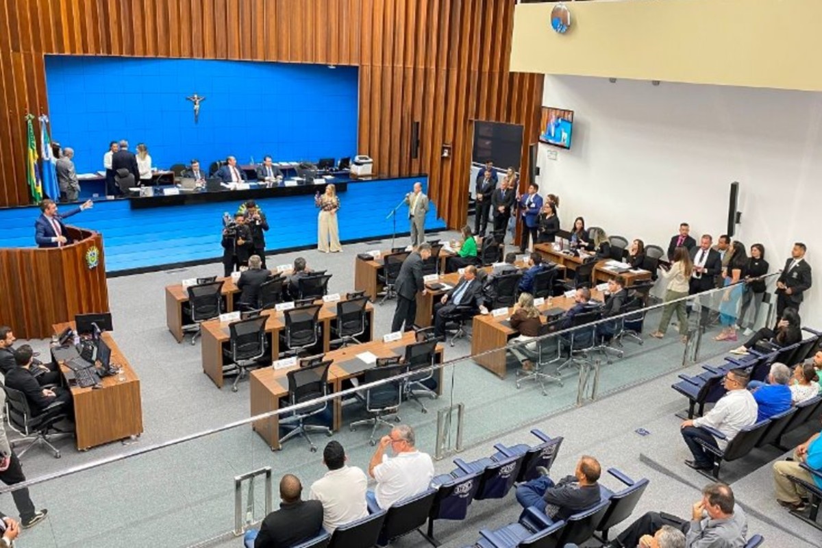 1 de 1 Plenário da Assembleia Legislativa de Mato Grosso do Sul.