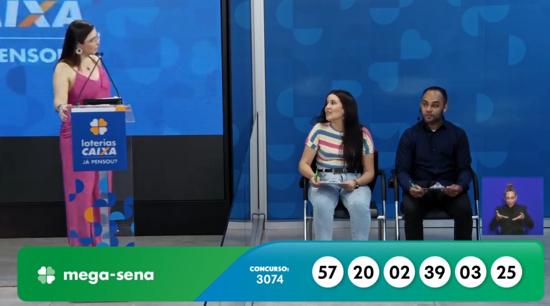1 de 2 Mega-sena concurso 3074