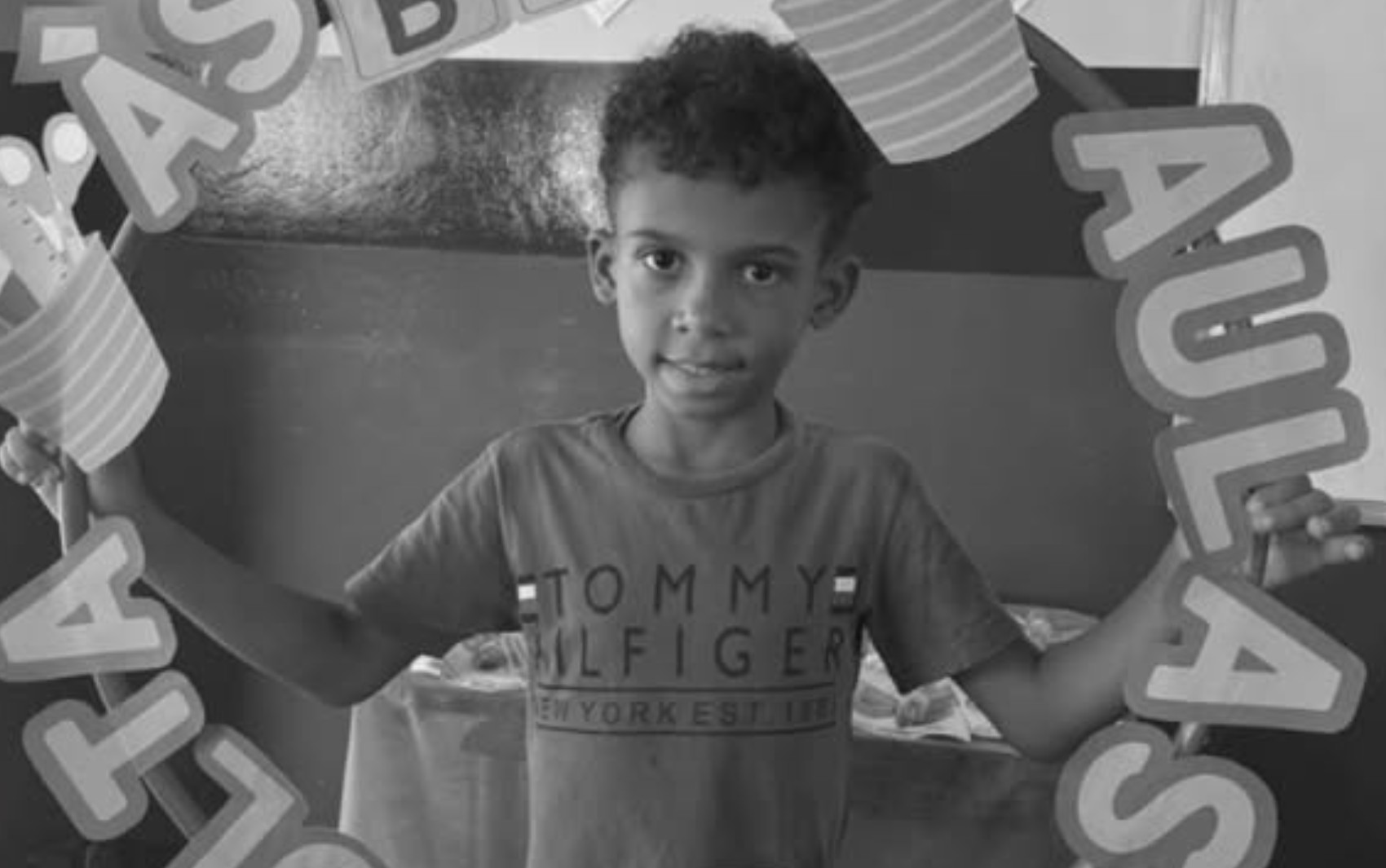 1 de 2 Ruan Felipe Souza de Araújo, de 7 anos, será velado neste sábado