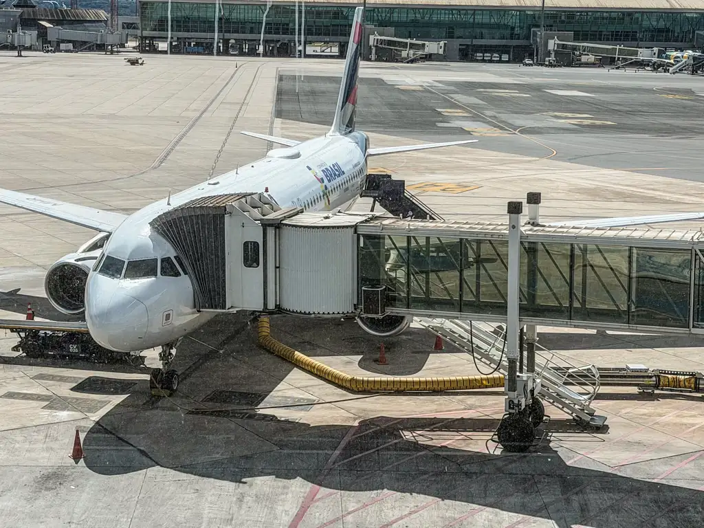Pátio do Aeroporto de Brasília