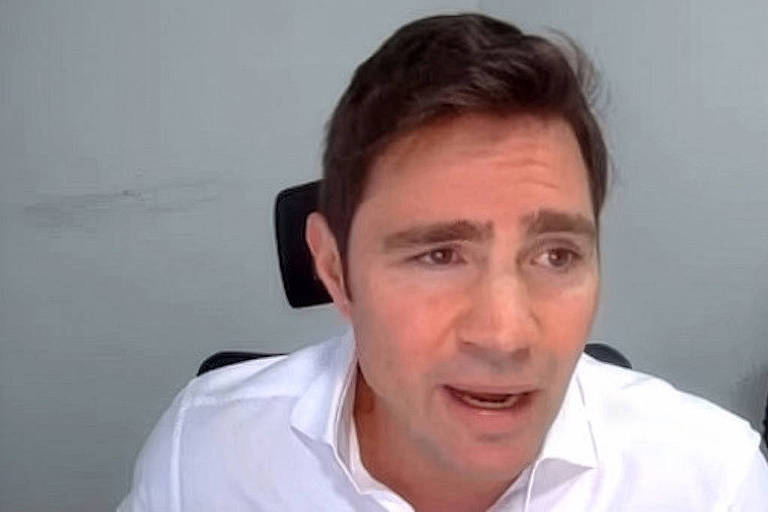O dono do Banco Master, Daniel Vorcaro, em depoimento - Reprodução - 28.ago.26