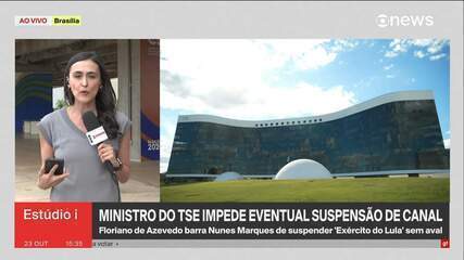 Ministro do TSE impede Nunes Marques de suspender canal 'Exército do Lula' sem aval do plenário
