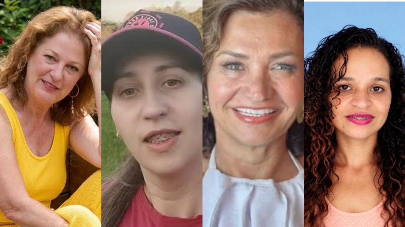 1 de 1 Luciana Menta, Daiana Gisele Müller, Marlei Nunes e Franciele Aparecida de Lima