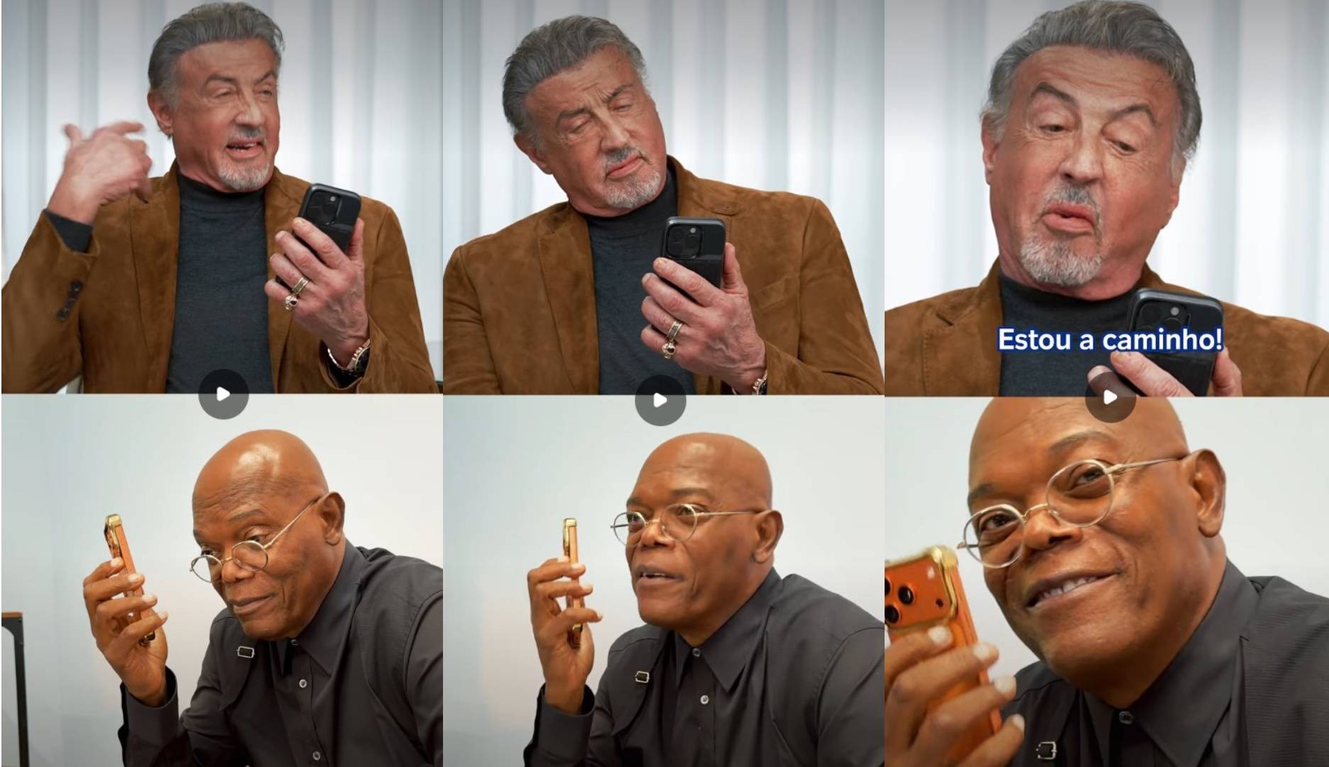 1 de 1 Sylvester Stallone e Samuel L. Jackson vêm ao Brasil participar da CCXP 2026