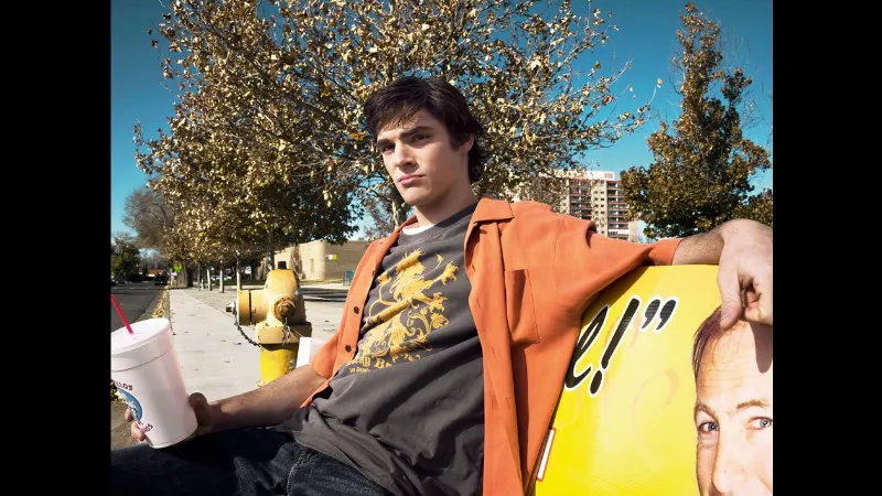 1 de 3 RJ Mitte, que interpretou Walter White Jr. em 'Breaking Bad'