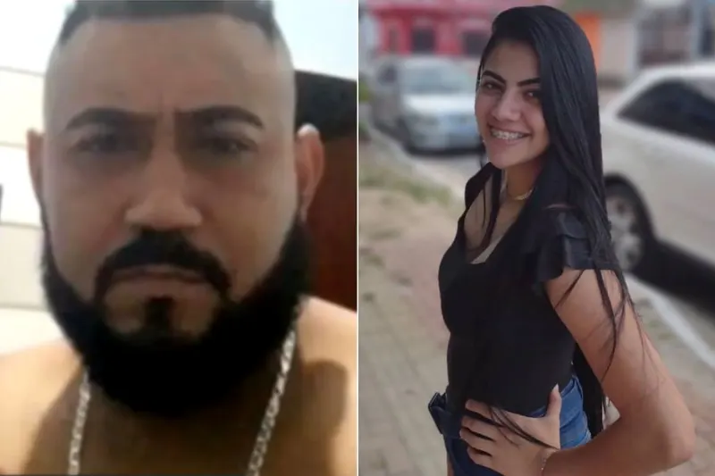 1 de 3 Liozélio Alves da Costa foi condenado a 40 anos de prisão por matar Milena Oliveira dos Santos