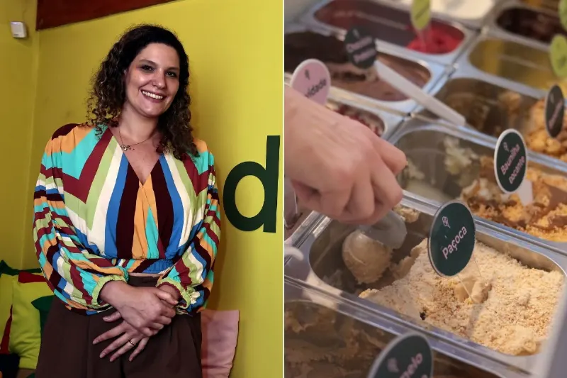Giulia Obadia descobriu uma “fórmula mágica” que deu origem à sorveteria artesanal ‘Dabelu’.