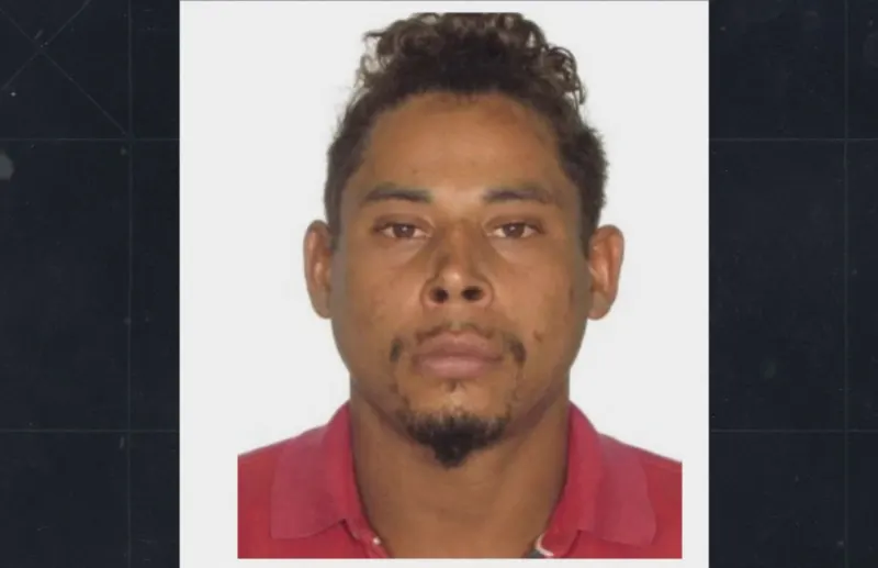 1 de 3 O lavrador Adilson Pereira preso por espancar mulher trans no meio da rua em Barretos, SP