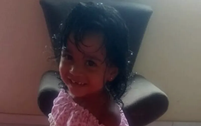 1 de 1 Nicolly Vitória Silva Almeida, de 2 anos