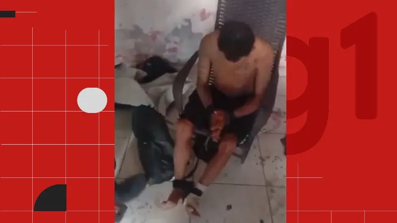 1 de 1 Policiais salvam homem sequestrado e torturado por criminosos, em João Pessoa