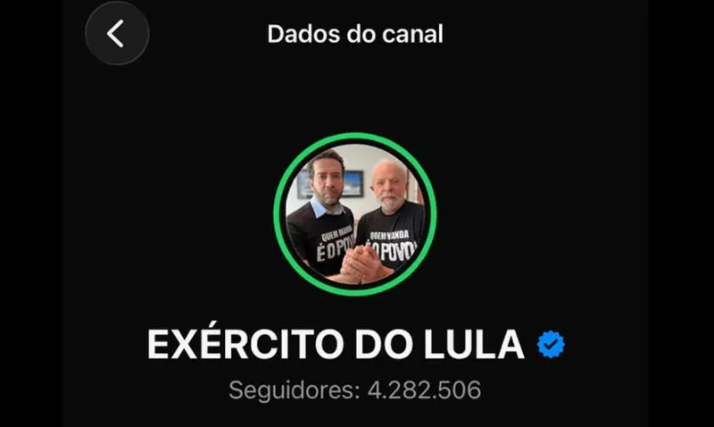 TSE: Kassio autoriza reativação do canal Exército do Lula