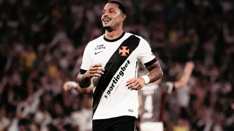 O jogador David Corrêa, atacante do Vasco da Gama