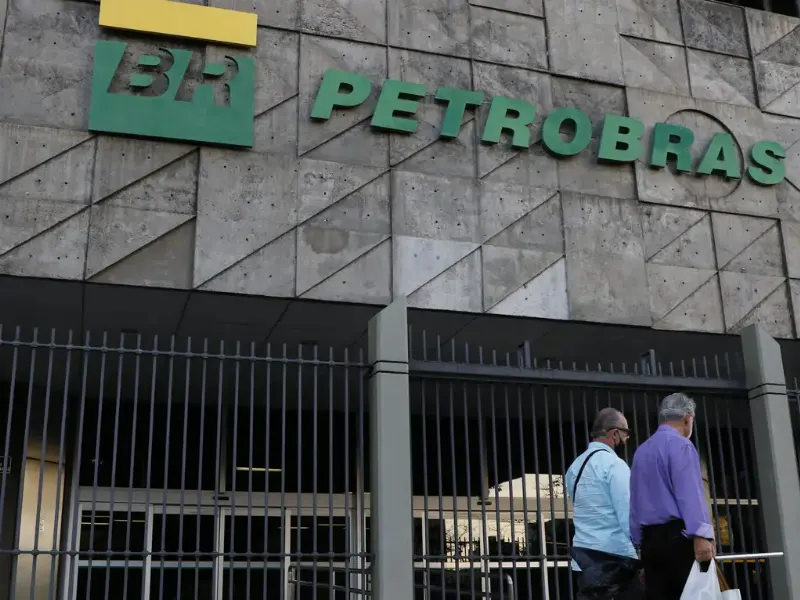 Fachada do prédio da Petrobras.