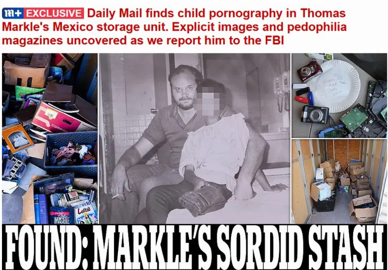 Daily Mail revela material encontrado em depósito alugado por pai de Meghan Markle.