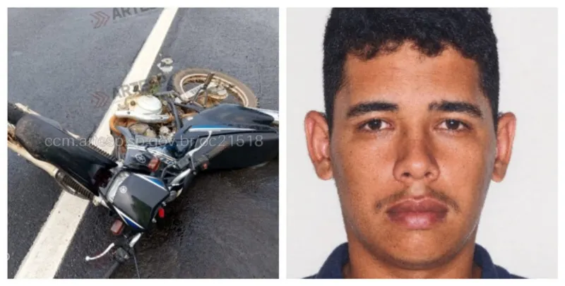 1 de 2 Motociclista morre em acidente na SP-215 em São Carlos (SP)