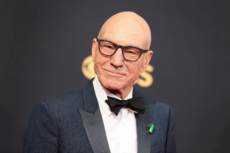1 de 3 Patrick Stewart em 'Star Trek'