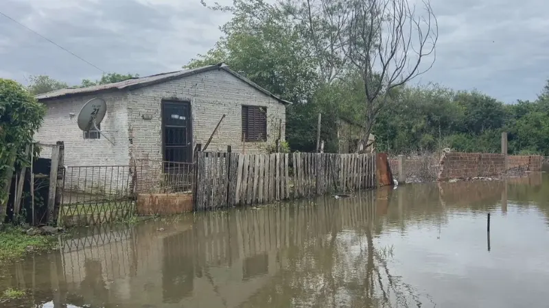 Uruguaiana convive com cheias durante todo o mês de outubro
