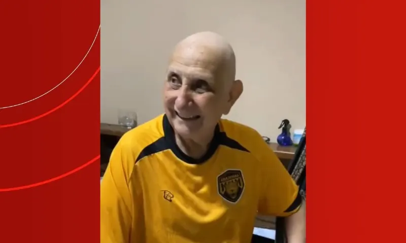 Tio Adão revelou nas redes sociais estar enfrentando câncer de próstata.