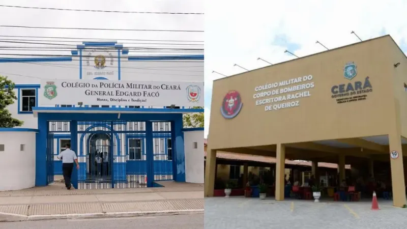 Inscrições para colégios dos Bombeiros e da Polícia Militar do Ceará encerram nesta quinta.