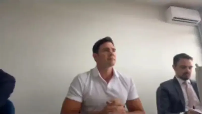 1 de 1 Daniel Vorcaro, ex-banqueiro do Master, em depoimento à PF no dia 15 de outubro de 2026